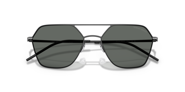 ARMANI-6185/S 300187 MATTE BLACK(DARK GREY 54*18, , hi-res 4