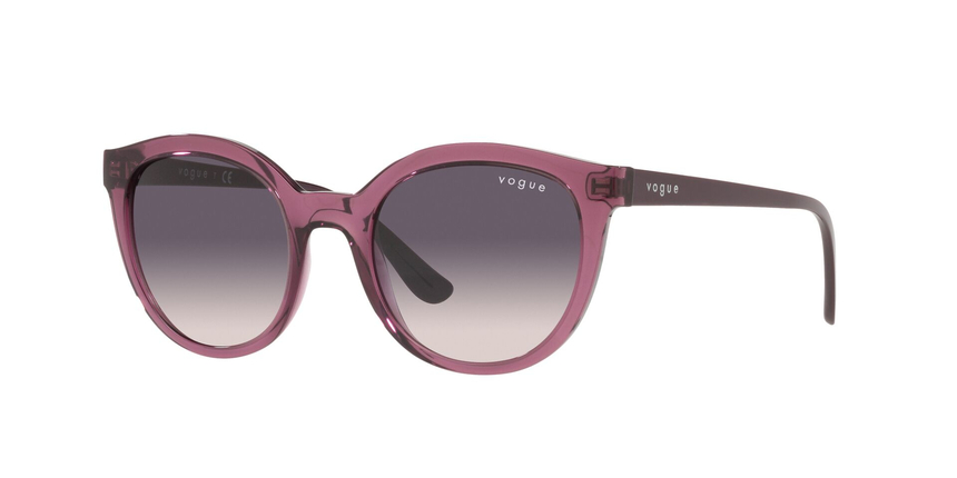 VOGUE-5427/S 276136 TRANSPARENT PURPLE(PINK GRADIENT DARK GREY 50*20, Vermell-Violeta, hi-res image number 0