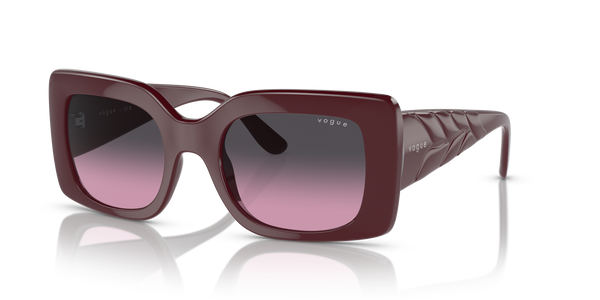 VOGUE-5481S/S 304890 FULL BORDEAUX(VIOLET GRADIENT GREY 52*21, Burdeus, hi-res 0
