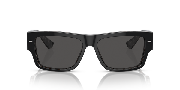 GABBANA-4451/S 340387 BLACK ON GREY HAVANA(DARK GREY 55*15, Negre | Gris Havana, hi-res 1