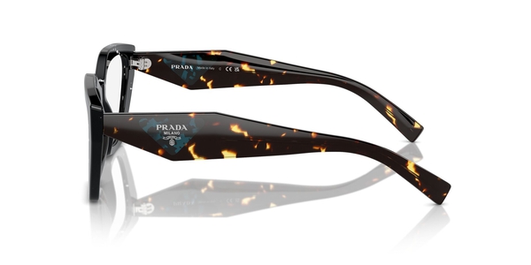 PRADA-09YV/G 15S1O1 BLACK CRYSTAL TORTOISE 54*18, Negre | Transparent, hi-res 2