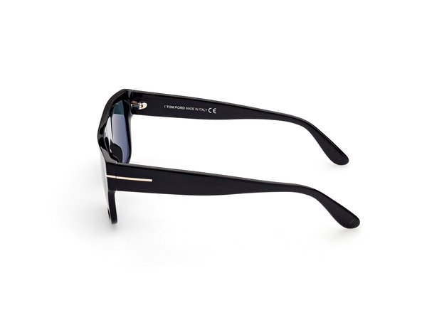 TOMFORD-0907/S 01V shiny black  (blue 55*19, Negre, hi-res 1