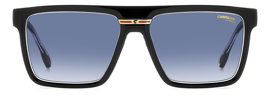 CARRERA-VICTORY-C-03/S 7C5*08 BLACK CRYSTAL(DK BLUE SHADED 58*16, Negre | Transparent, hi-res image number 1