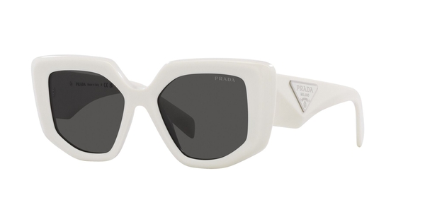 PRADA-14ZS/S 1425S0 TALC(DARK GREY 50*18, Blanc, hi-res 0