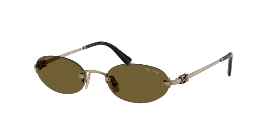 MIUMIU-A54S/S 26C09Z OLD GOLD (DARK BROWN) 51*20, Daurat, hi-res image number 2