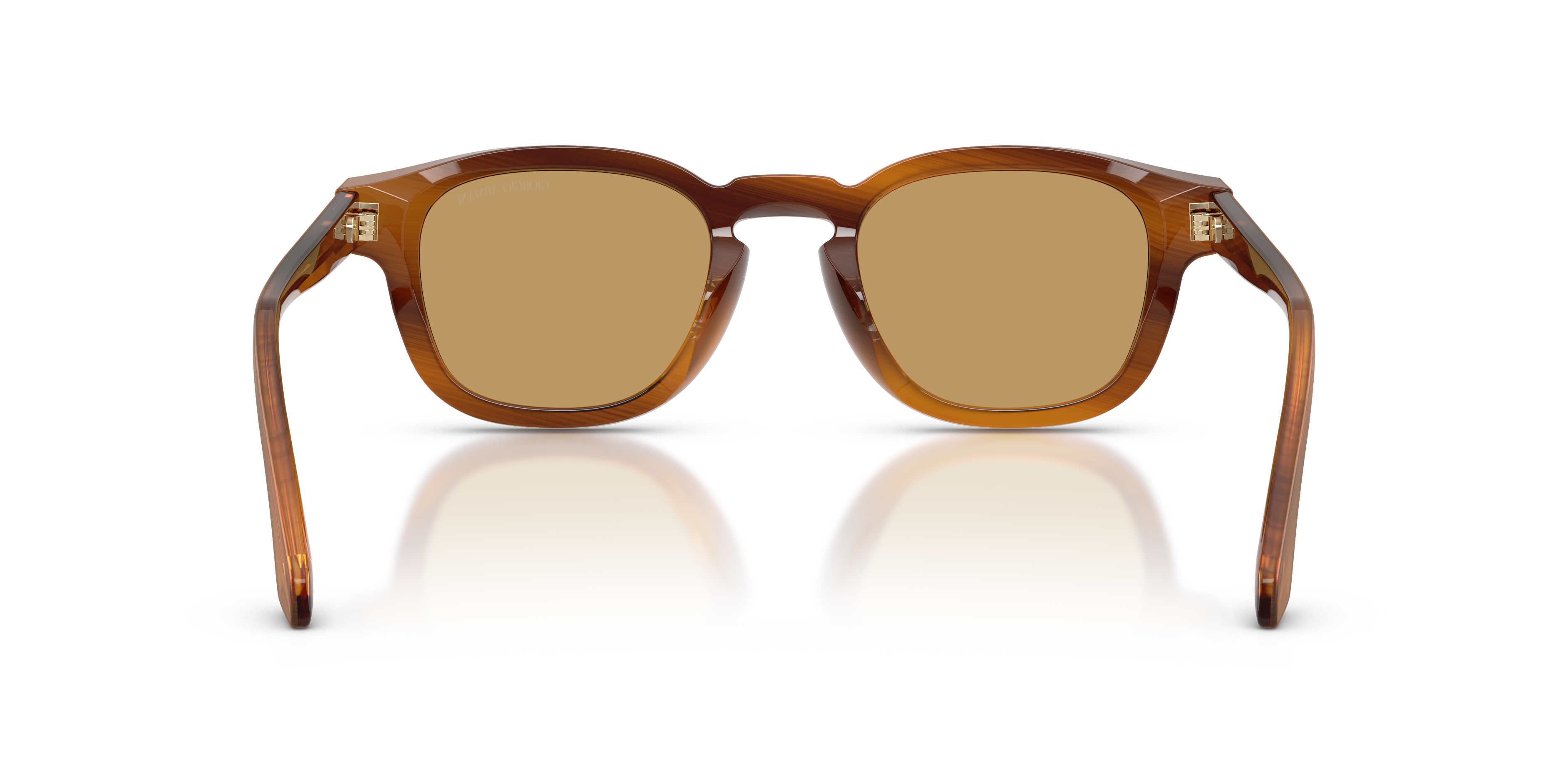 ARMANI-8254U/S 616373 BRUSHED STRIPED HONEY(BROWN 48*22, , hi-res image number 3