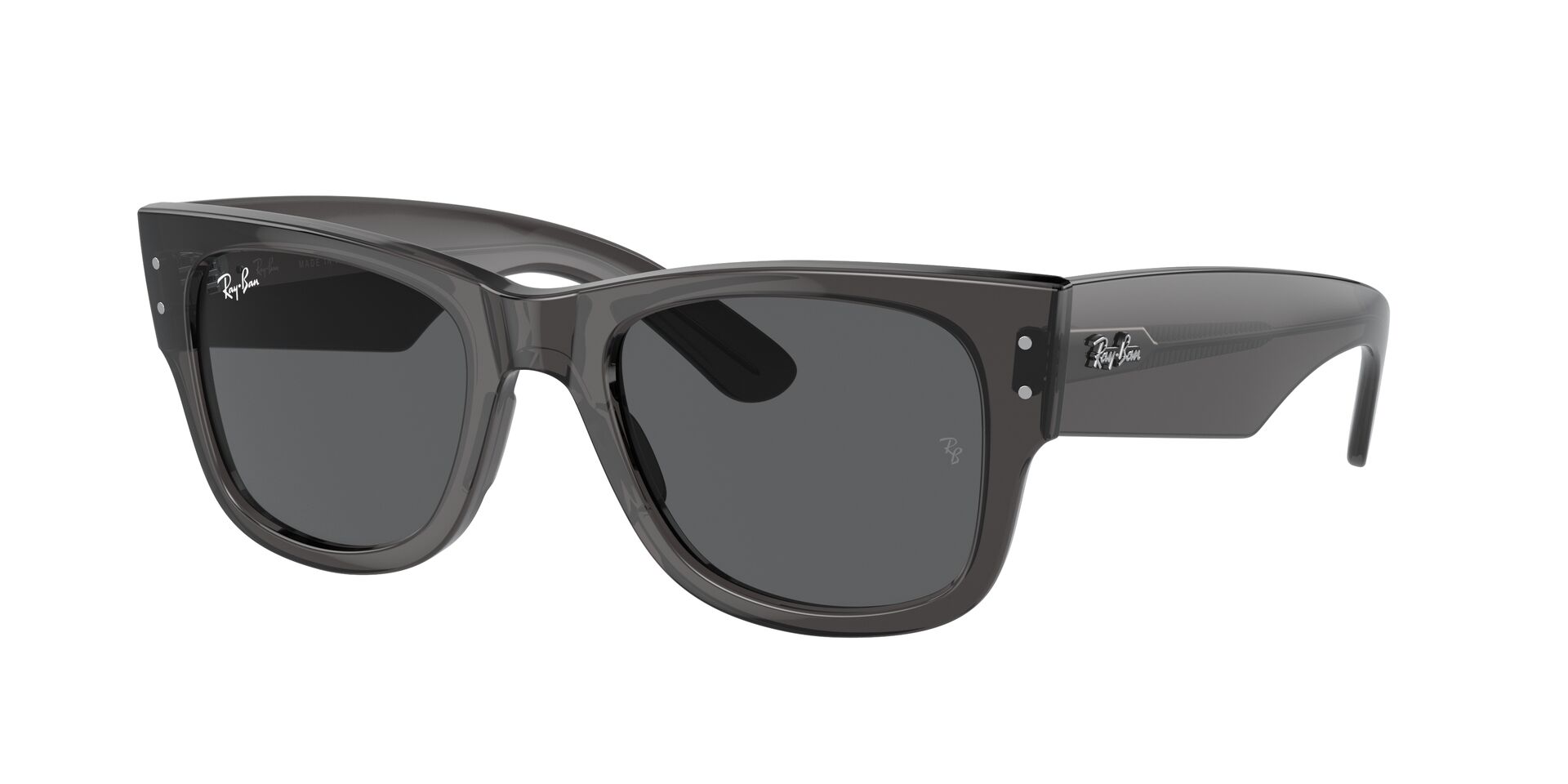 RB-0840S 1406B1 TRANSPARENT BLACK(DARK GREY 51*21, Negre transparent, hi-res image number 0
