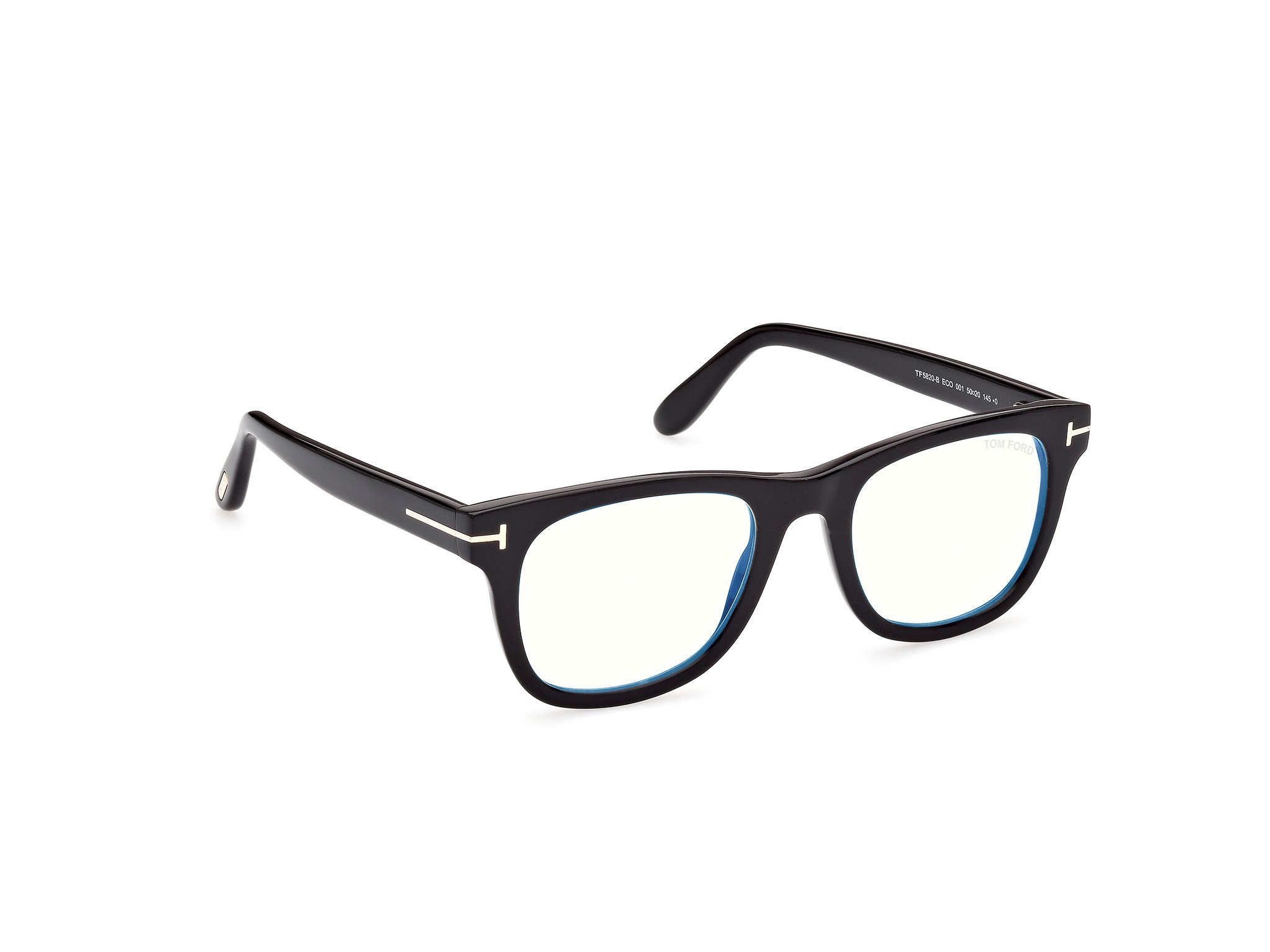 TOMFORD-5820B/G 001 shiny black 50*20, Negre, hi-res image number 6