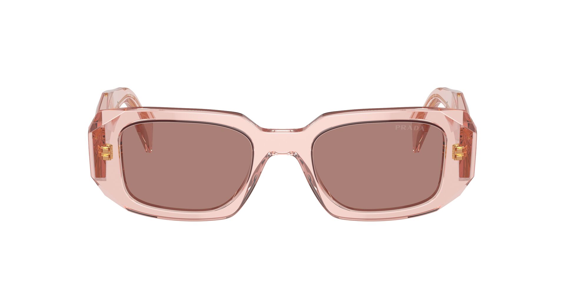 PRADA-17WS/S 19Q10D TRANSPARENT PEACH(LIGHT BROWN 49*20, Peach transparent, hi-res image number 1