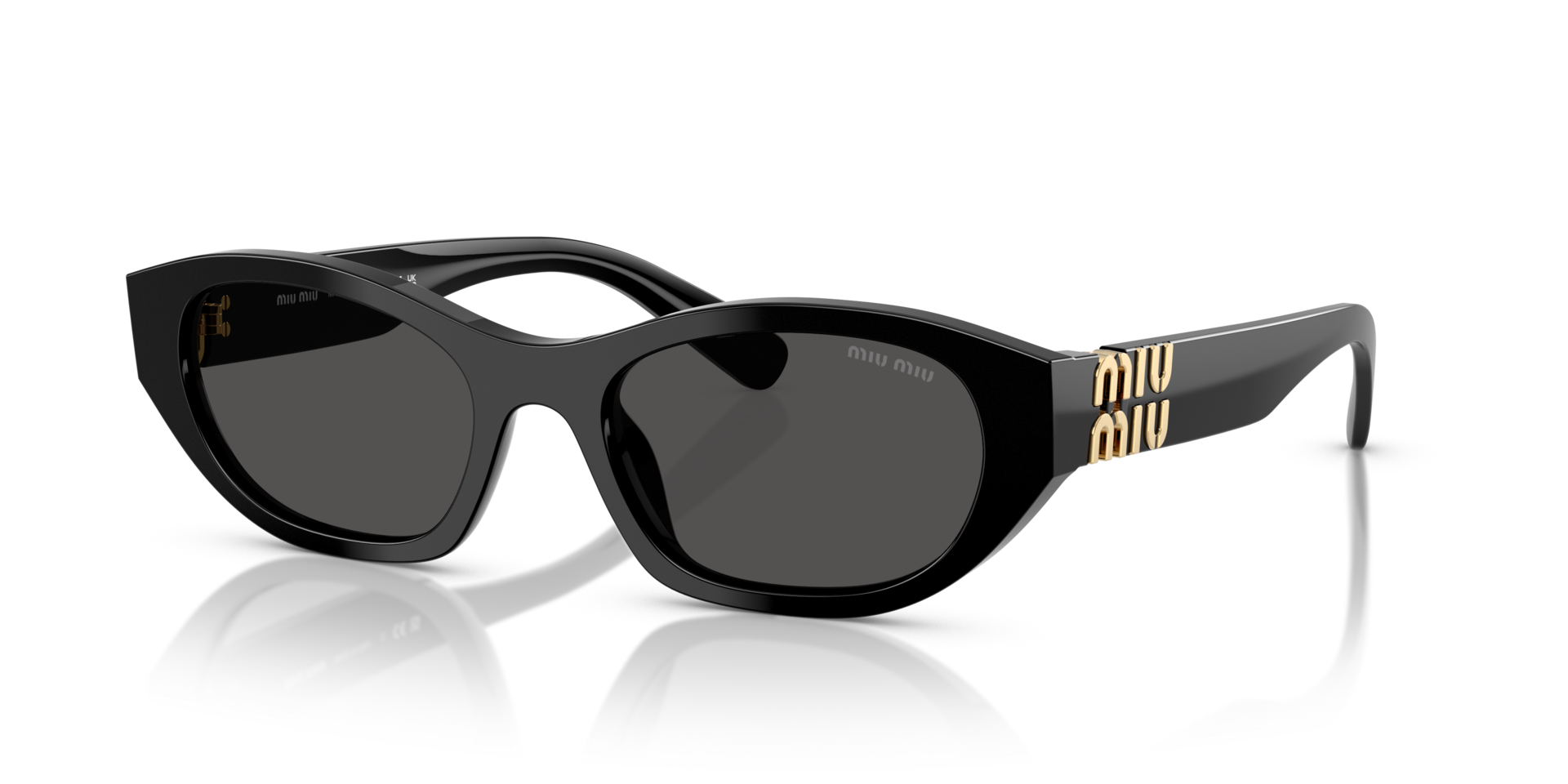 MIUMIU-A03S/S 16K08Z BLACK 53*19, Negre, hi-res image number 5