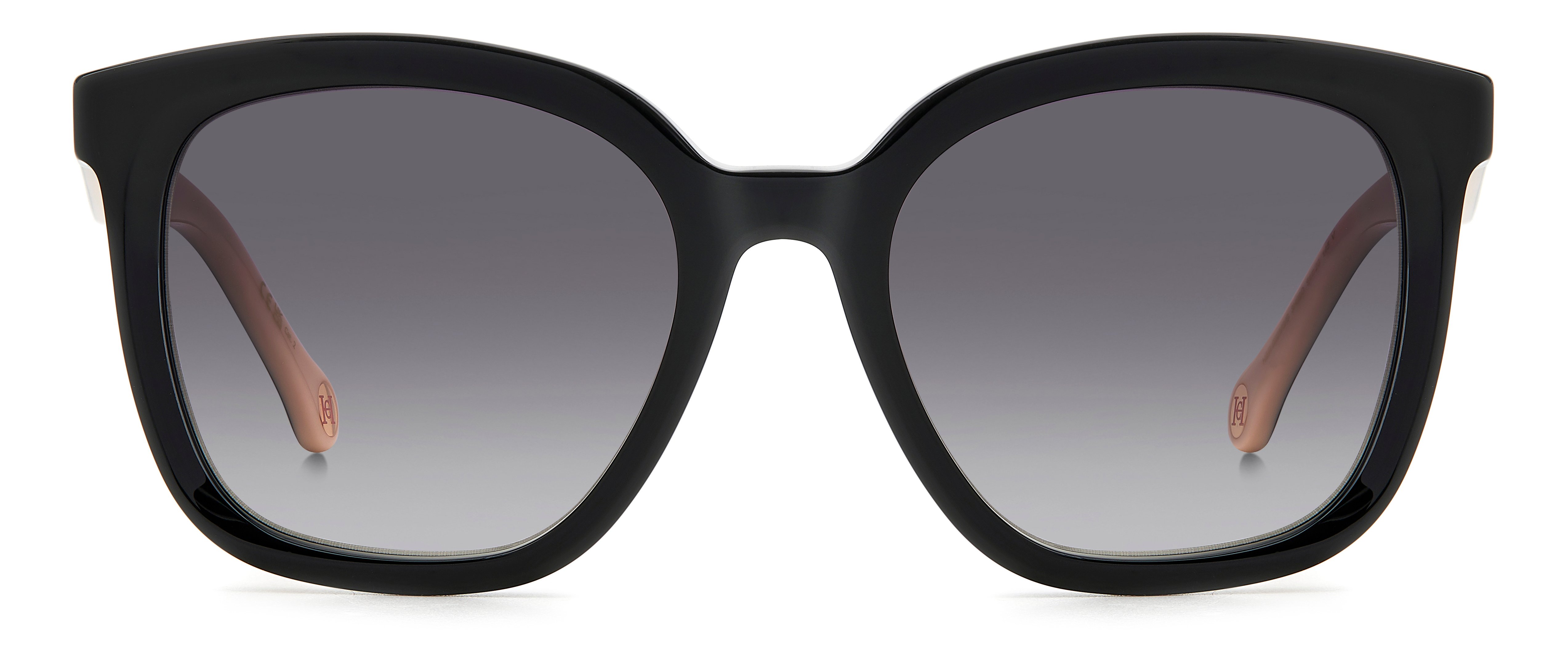 CAROLINA-0225/G/S 3H2*9O BLACK PINK(DARK GREY SHADED 54*20, Negre | Rosa, hi-res image number 1