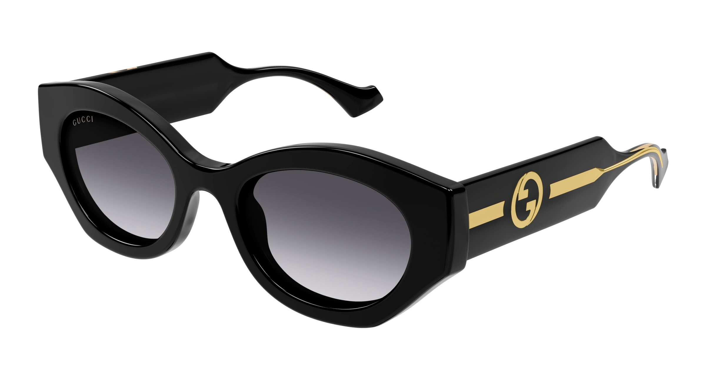 GUCCI-1553S/S 001 BLACK-CRYSTAL-GREY 52*21, , hi-res image number 0