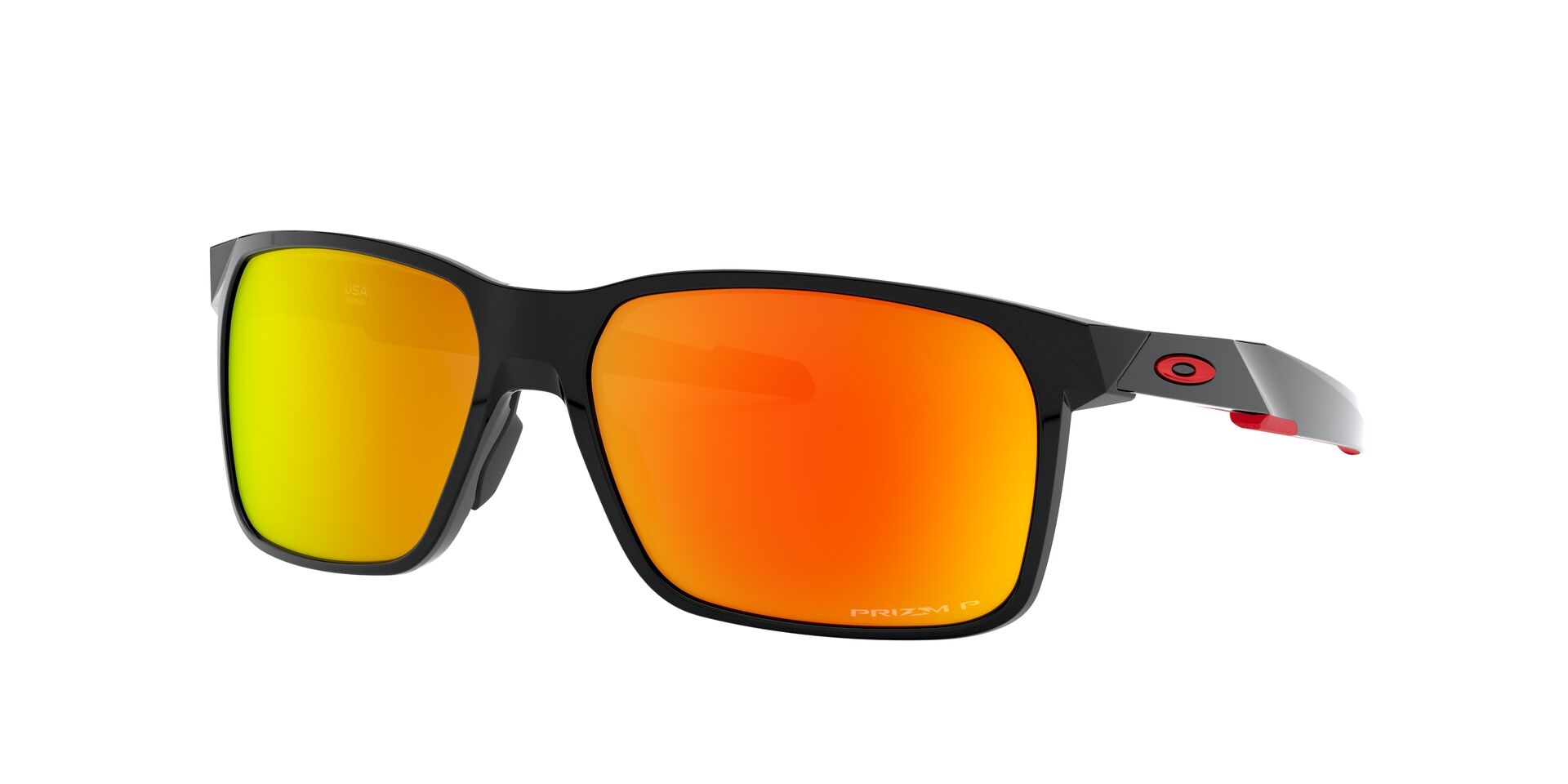 OAKLEY-PORTAL-X-9460 946005 POLISHED BLACK(PRIZM RUBY POLARIZED 59*15, , hi-res image number 0