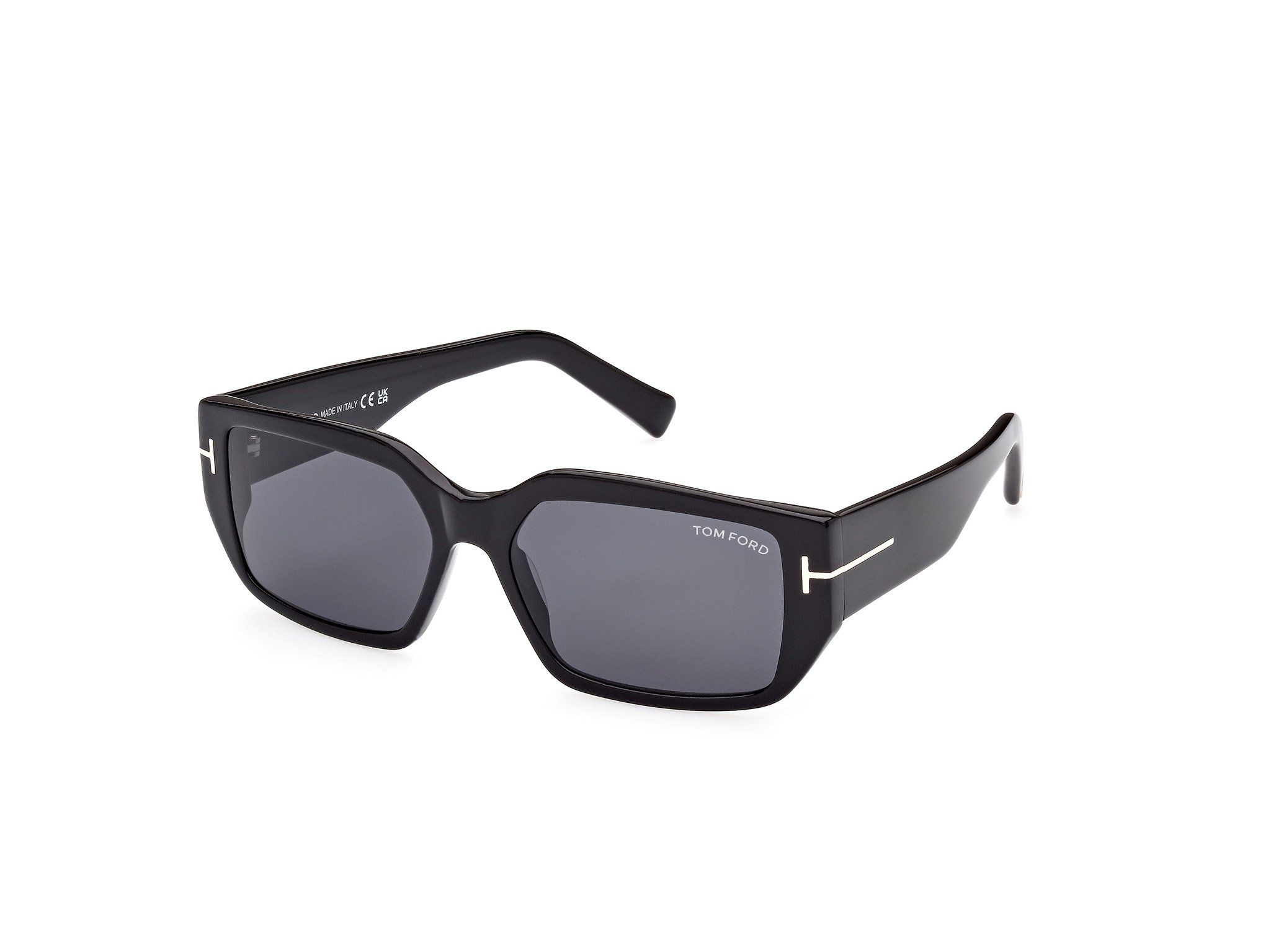 TOMFORD-0989/S 01A shiny black  (smoke 56*16, Negre, hi-res image number 0