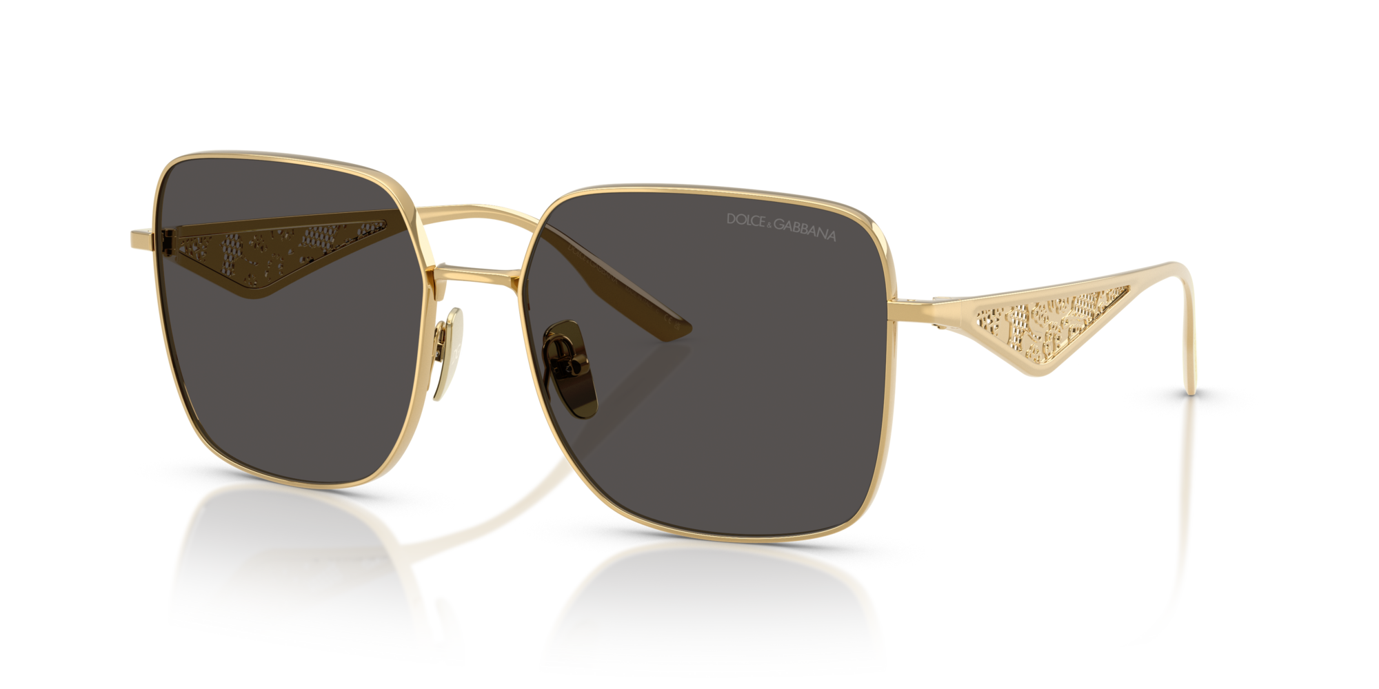 GABBANA-2310/S 02/87 GOLD(DARK GREY 57*16, , hi-res image number 0