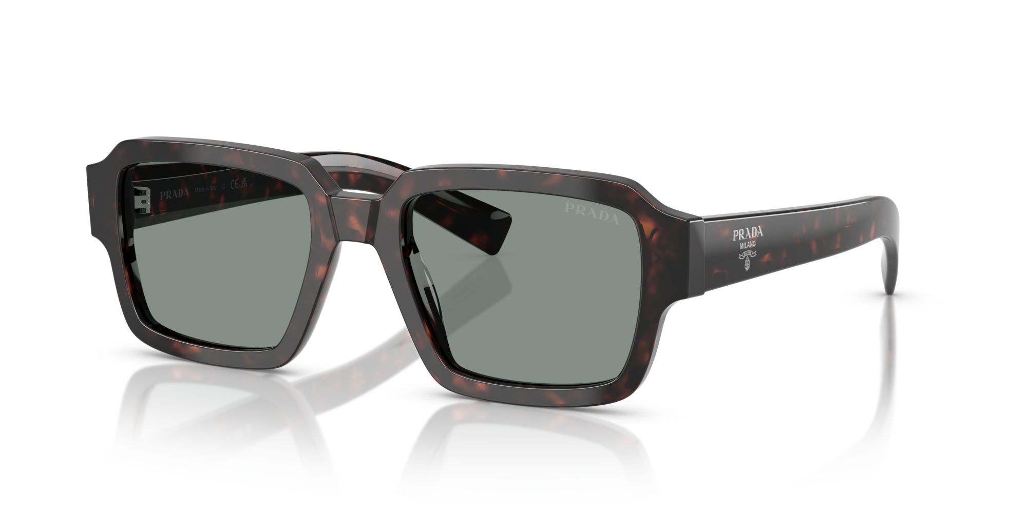 PRADA-02ZS/S 17N20N ROOT TORTOISE(BLUE 52*20, Carey arrel, hi-res image number 0
