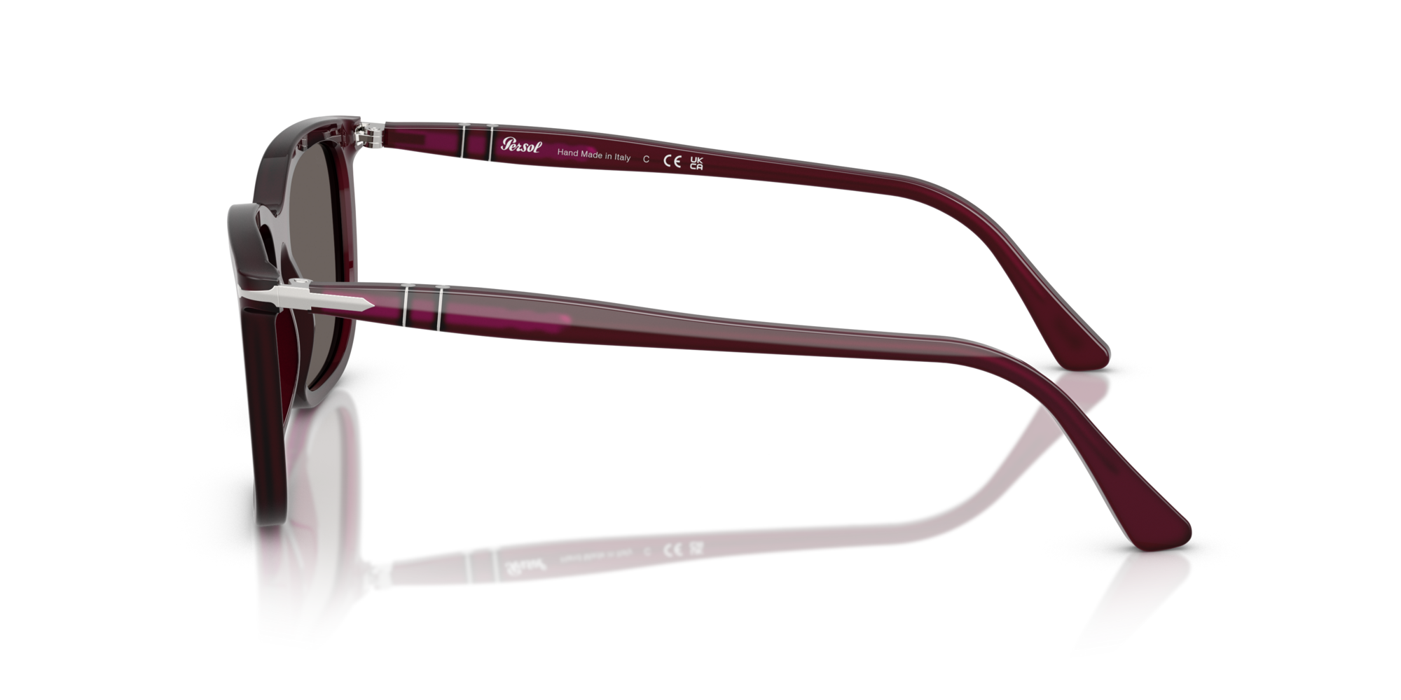 PERSOL-3357S/S 1216B1 MILKY PLUM(DARK GREY 53*19, Cirera, hi-res image number 2