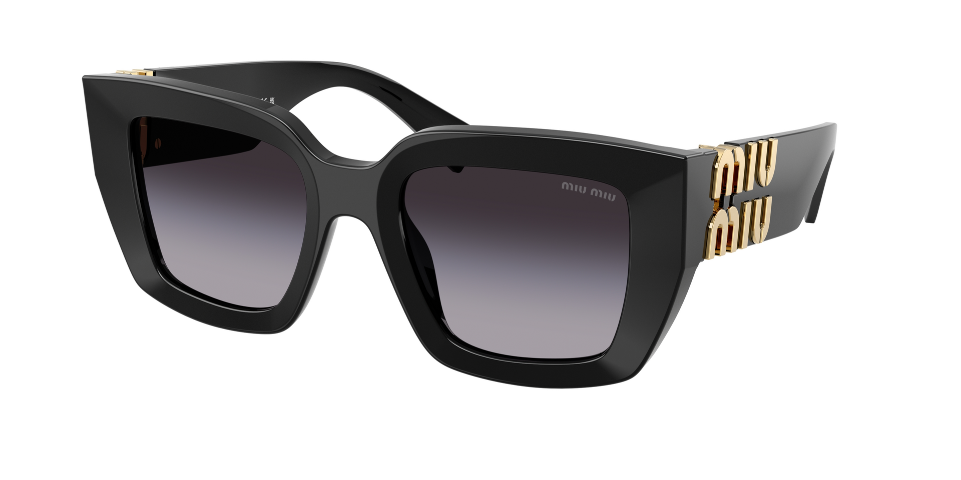 MIUMIU-B05S/S 16K90A BLACK (GRADIENT GREY) 51*21, , hi-res image number 0