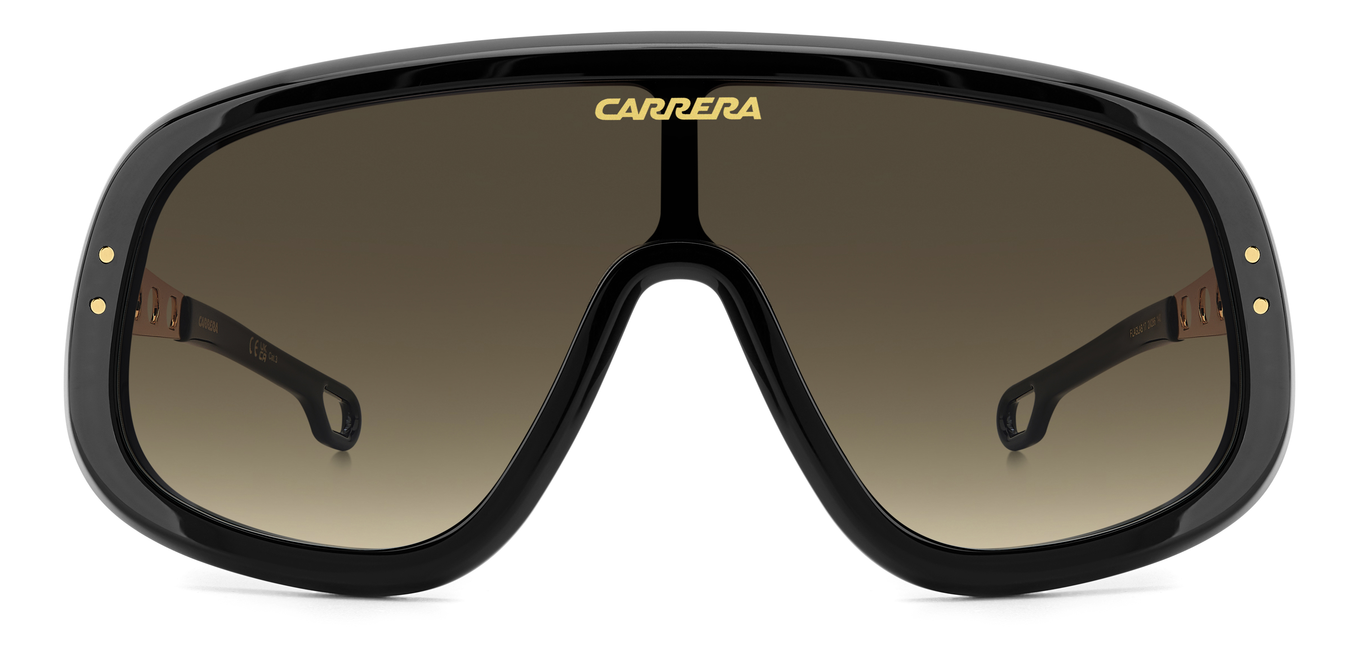 CARRERA-FLAGLAB-17/S 2M2*86 BLACK GOLD(BLACK BROWN GREEN ANTIREFLEX 99*1, , hi-res image number 1