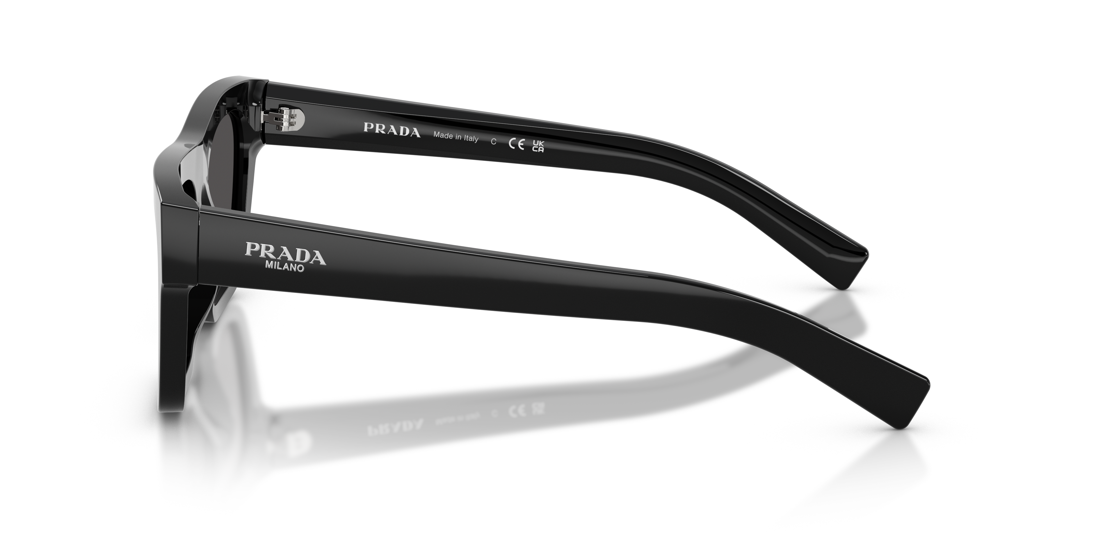 PRADA- C03S/S 16K08Z BLACK(DARK GREY 54*19, , hi-res image number 2