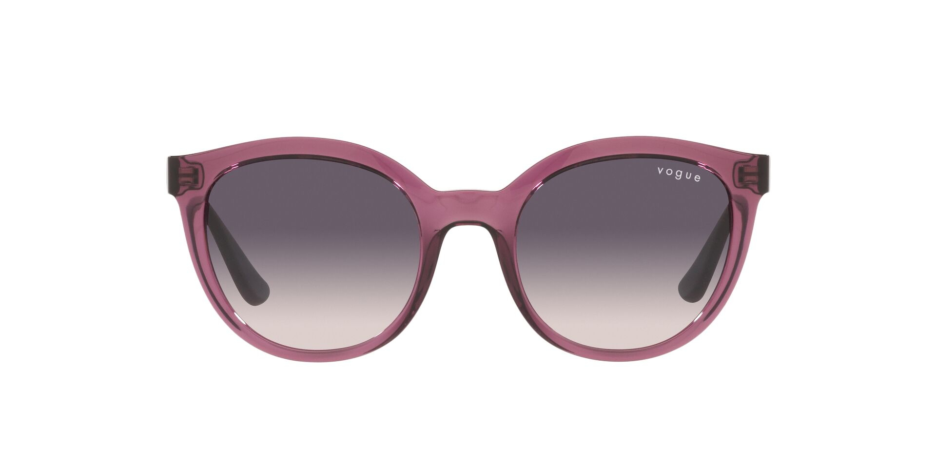 VOGUE-5427/S 276136 TRANSPARENT PURPLE(PINK GRADIENT DARK GREY 50*20, Vermell-Violeta, hi-res image number 3
