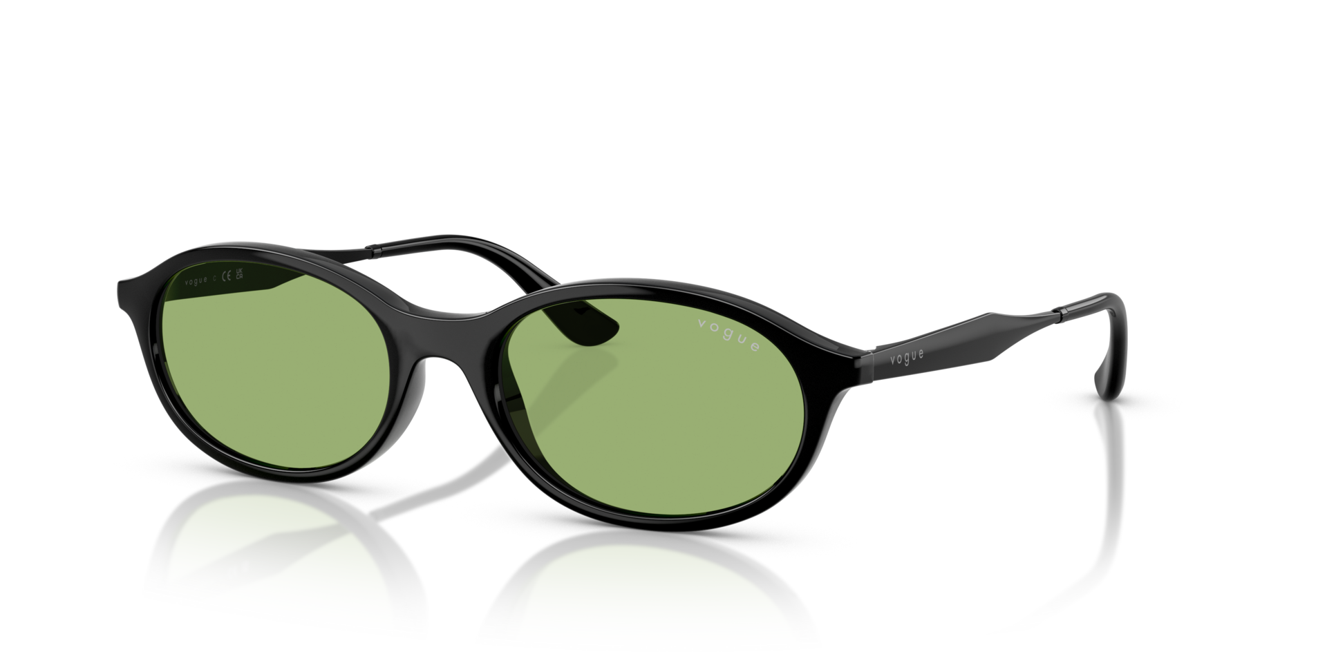 VOGUE-5625S/S W44/2 BLACK(GREEN 52*18, , hi-res image number 0