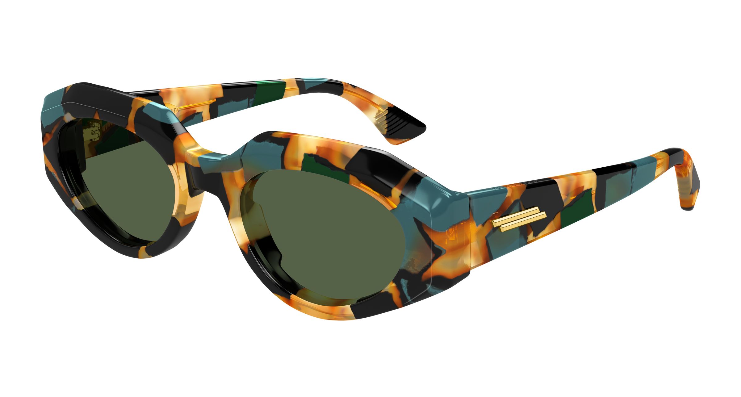 BOTTEGA-1392S/S 001 MULTICOLOR-MULTICOLOR (GREEN 52*21, , hi-res image number 0