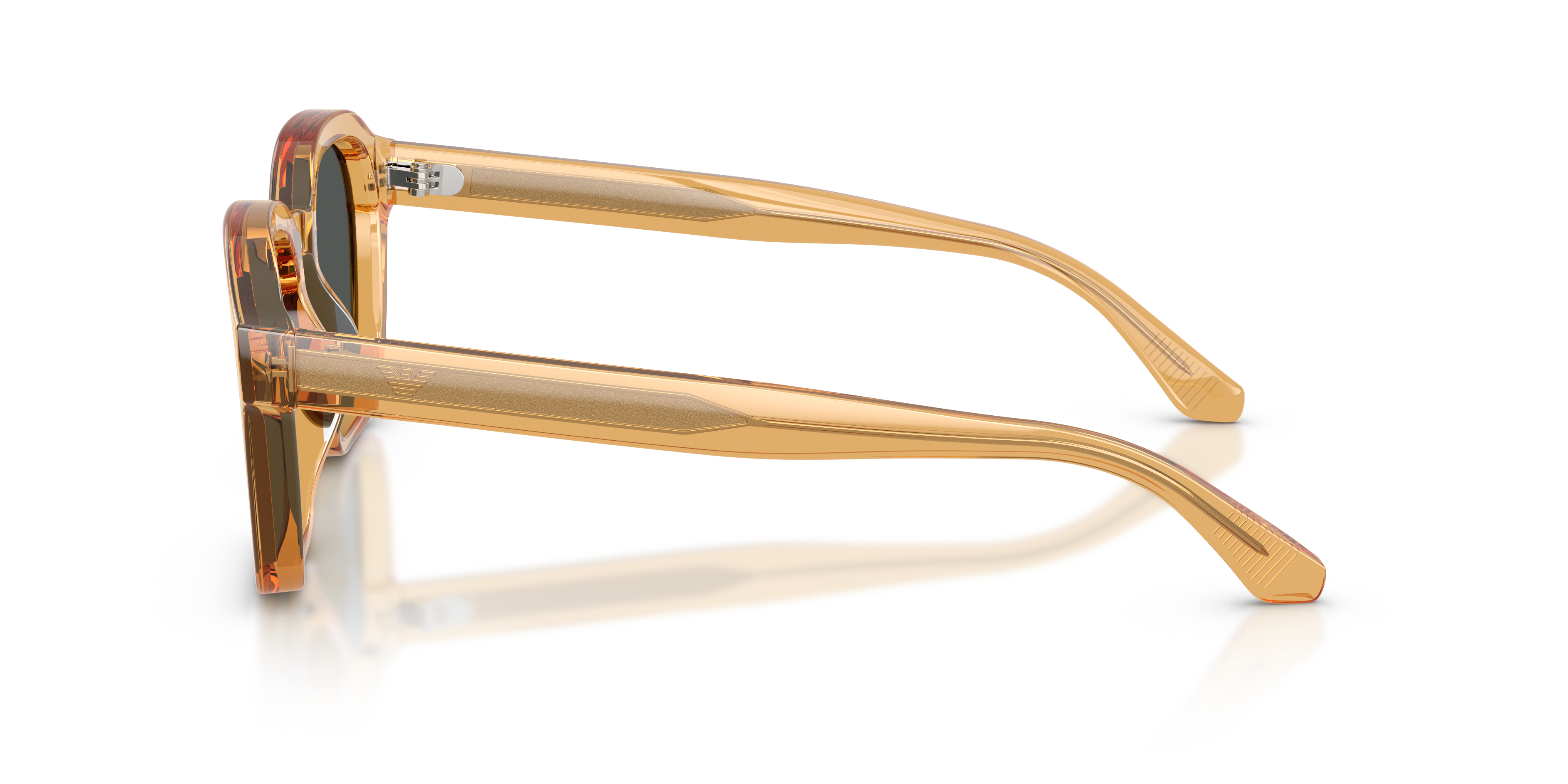 EMPORIO-4245U/S 624687 SHINY TRANSPARENT YELLOW(DARK GREY 54*21, , hi-res image number 2