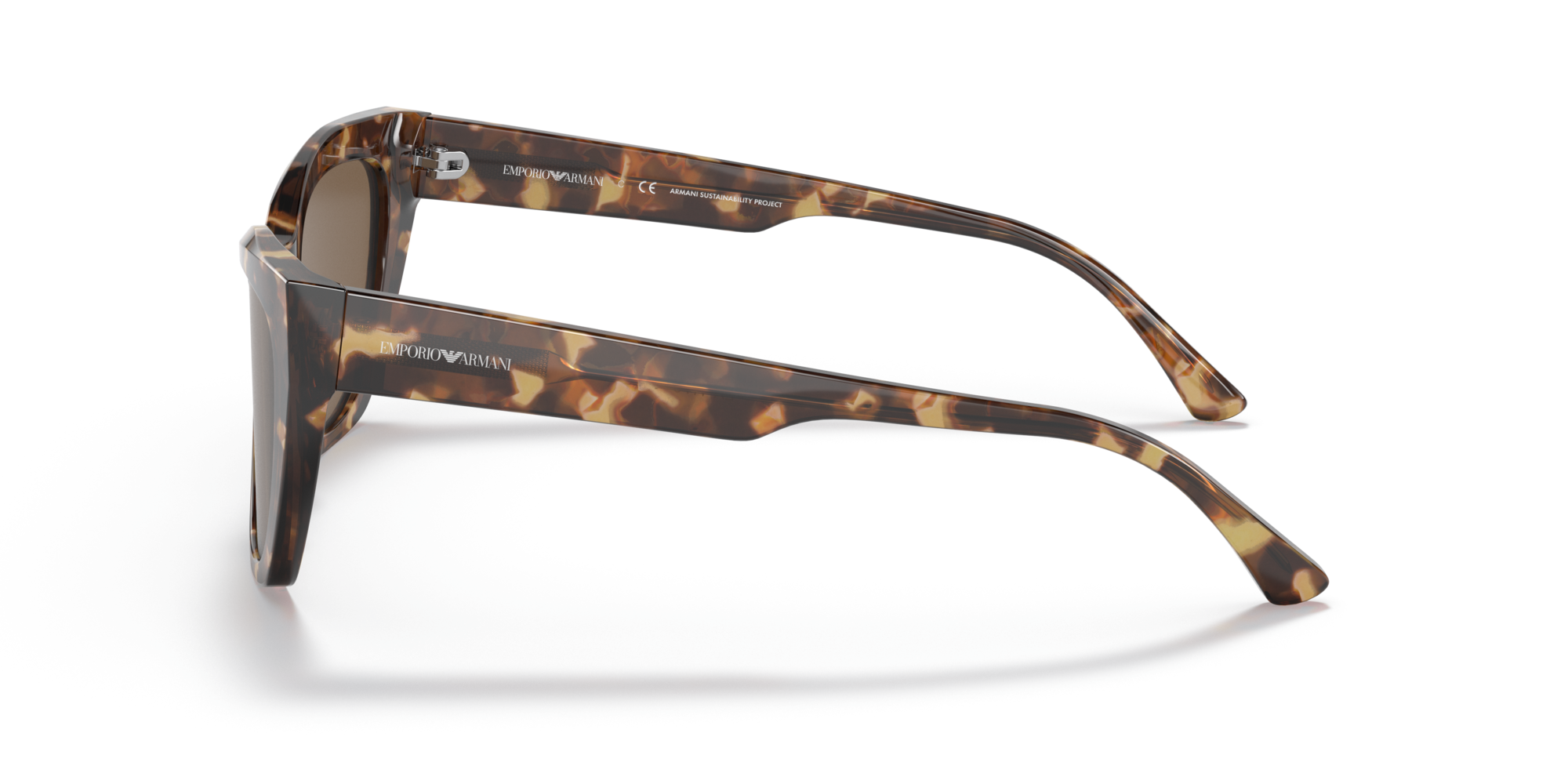 EMPORIO-4176/S 502573 SHINY BROWN HAVANA(BROWN 54*18, Havana | Marró, hi-res image number 2