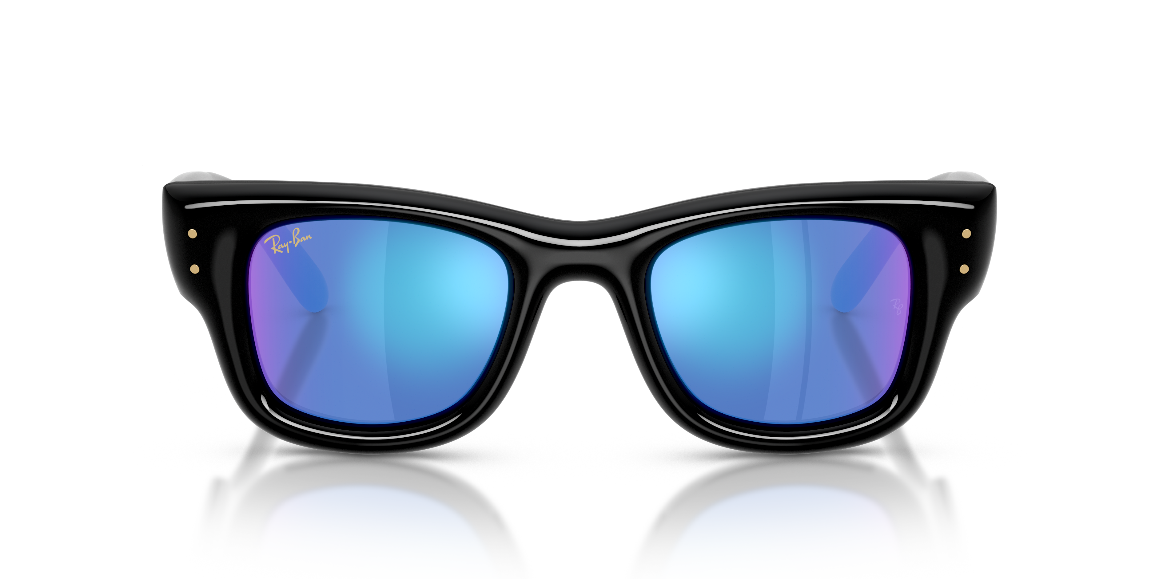 RB-4940 601/55 BLACK(LIGHT GREEN MIRROR BLUE 50*23, , hi-res image number 1