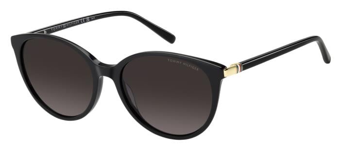 TOMMYHILFIGER-TH2350/S/S 807*3X BLACK(PINKDOUBLESHADE 55*17, Negro, hi-res image number 0