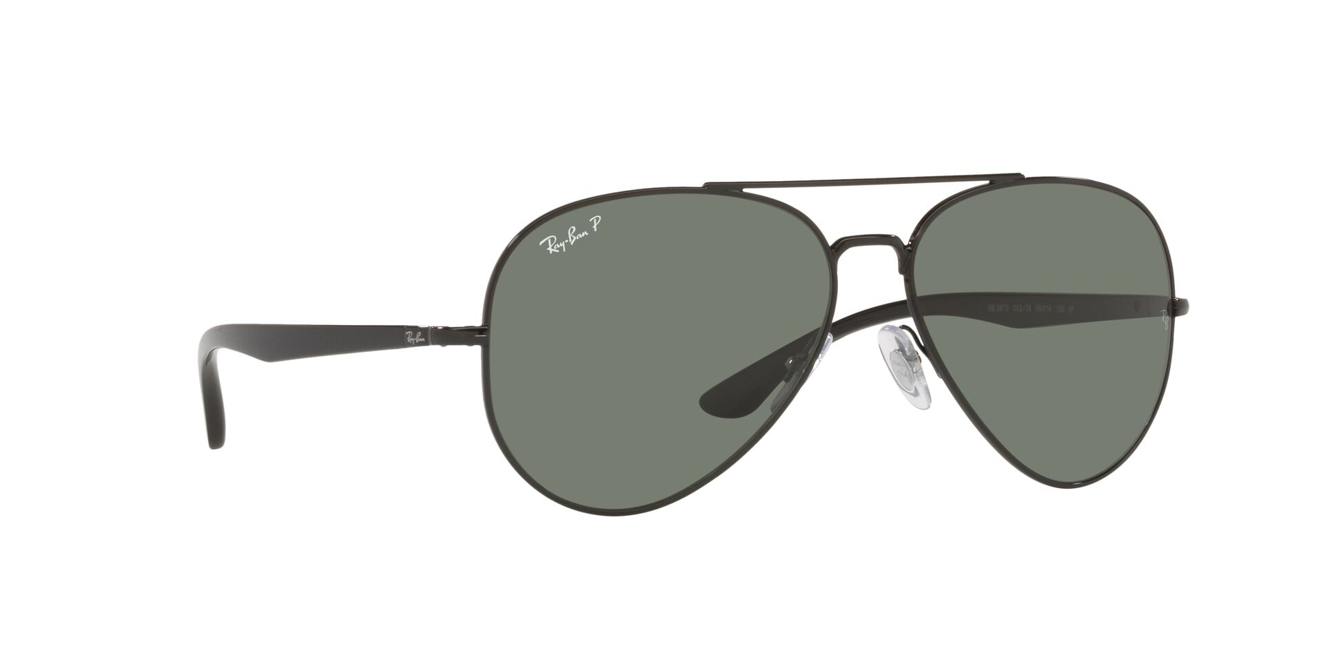 RB-3675 002/58 BLACK(GREEN POLAR 58*14, Negre, hi-res image number 4