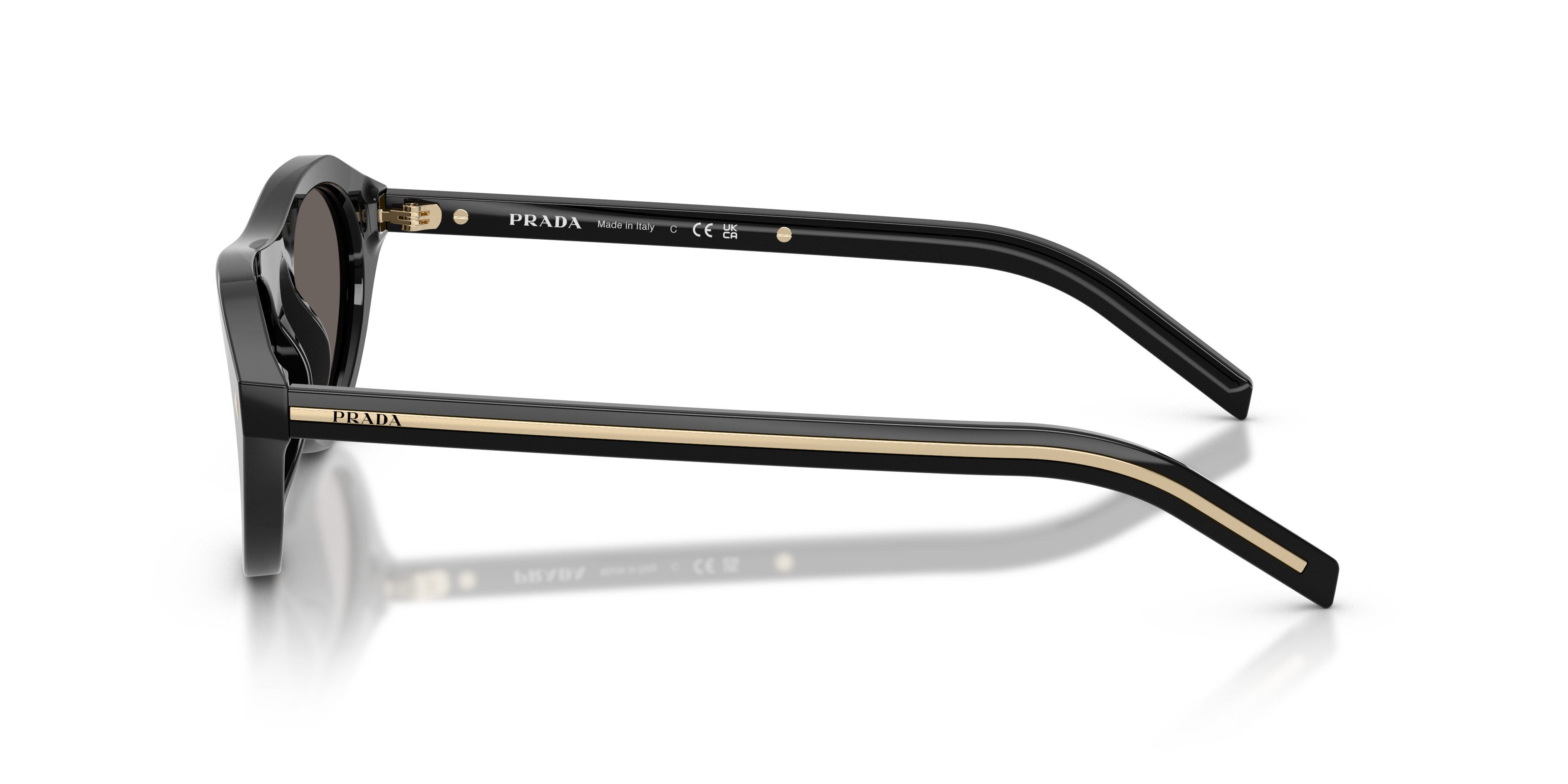 PRADA- B15S/S 16K73151 BLACK (GREY 51*21, Negre, hi-res image number 2