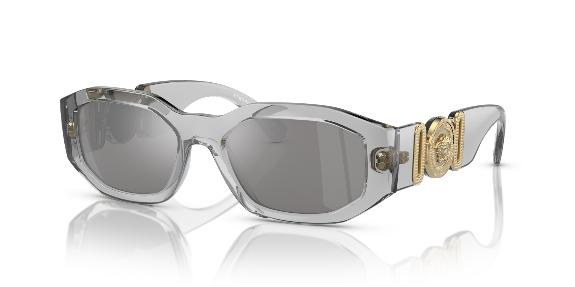 VERSACE-4361/S 311/6G 53*18, Gris transparent, hi-res image number 0