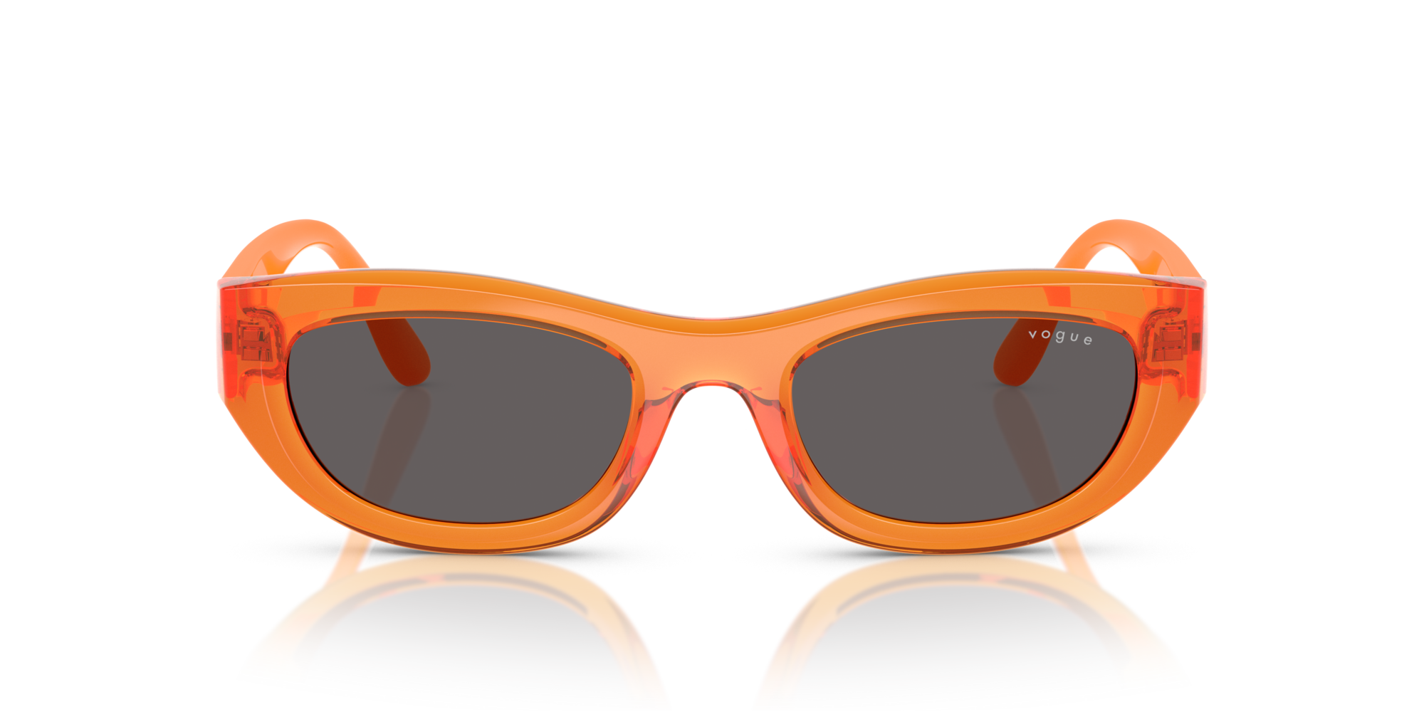 VOGUE-5616S/S 318287 TRANSPARENT ORANGE 51*21, , hi-res image number 1