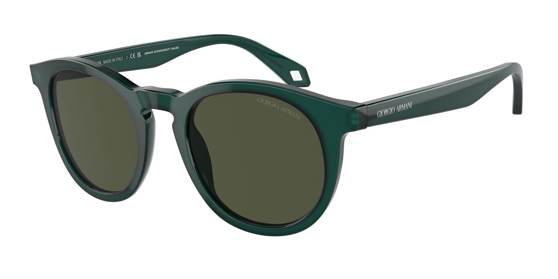 ARMANI-8192/S 604431 OPALE GREEN(GREEN 50*21, Verd, hi-res image number 0