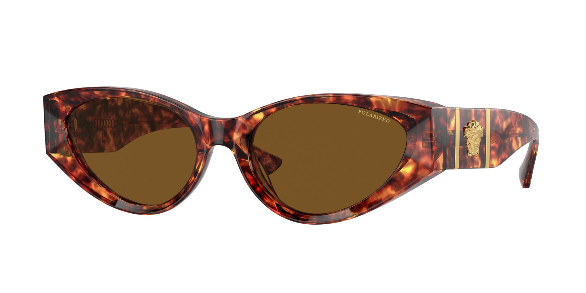 VERSACE-4454/S 543783 HAVANA(DARK BROWN POLAR 55*18, , hi-res image number 0