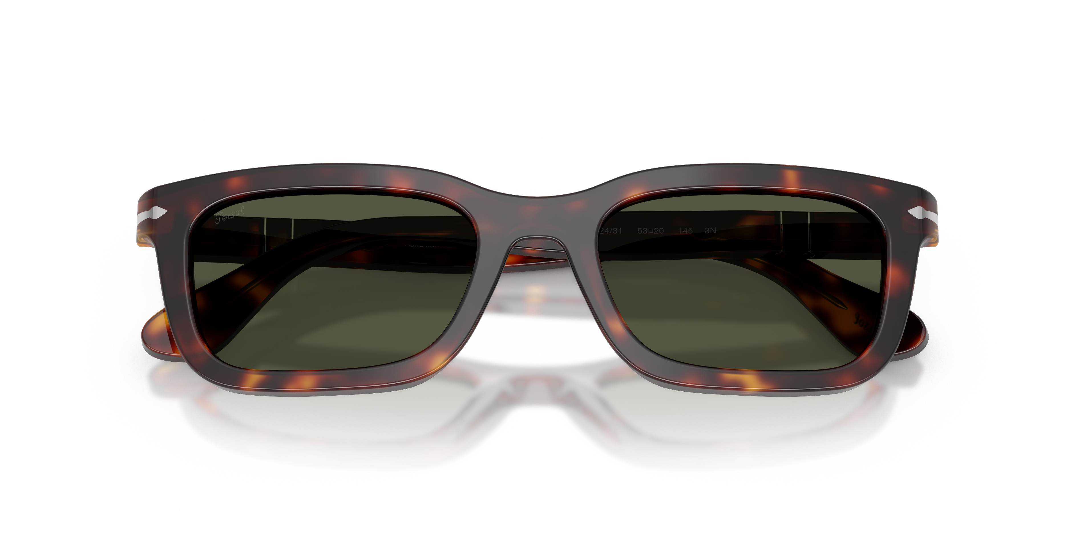 PERSOL-3396S/S 24/31 HAVANA(GREEN 53*20, , hi-res image number 4