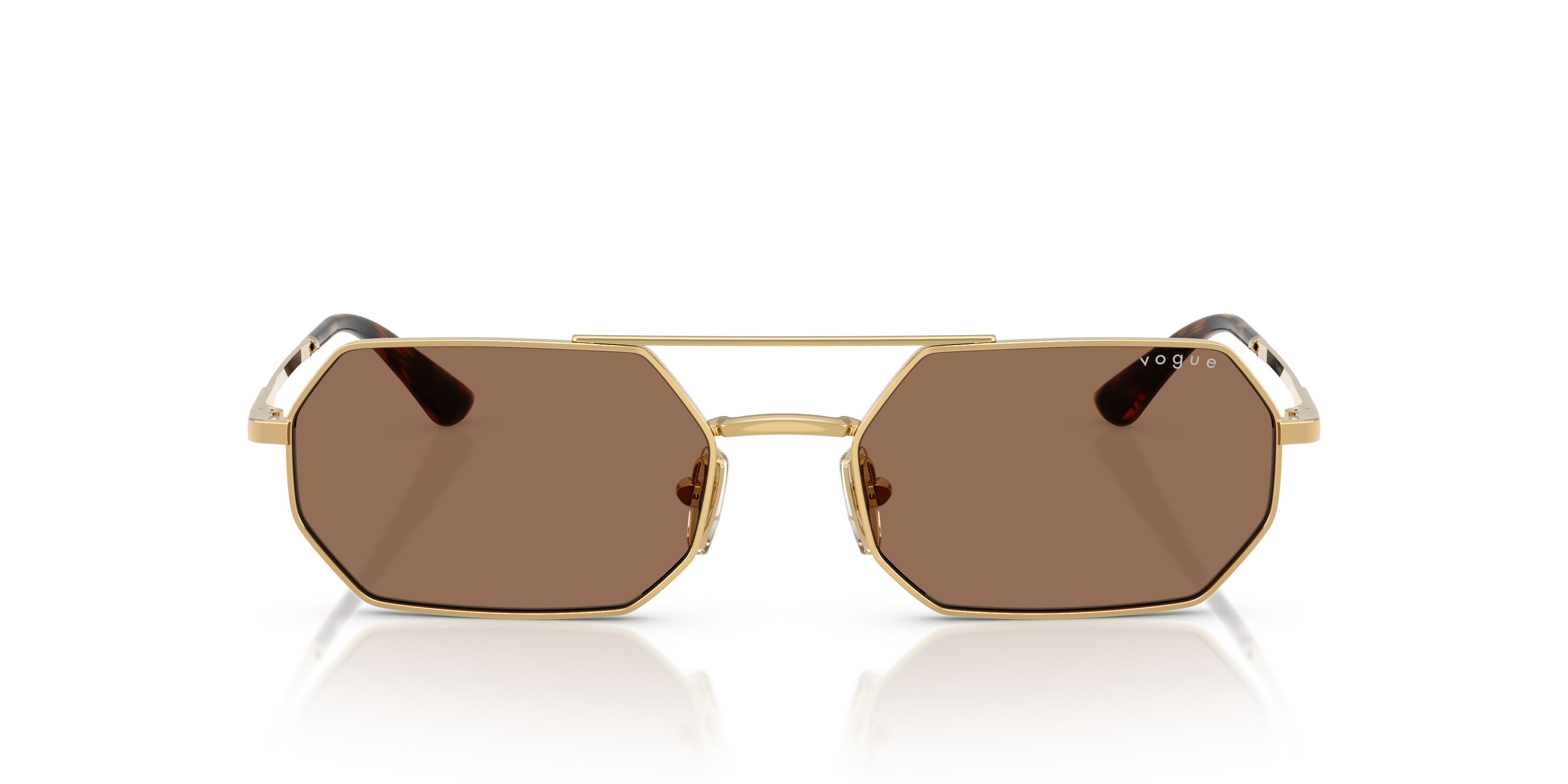 VOGUE-4329S/S 280/73 GOLD(DARK BROWN 55*18, , hi-res image number 1