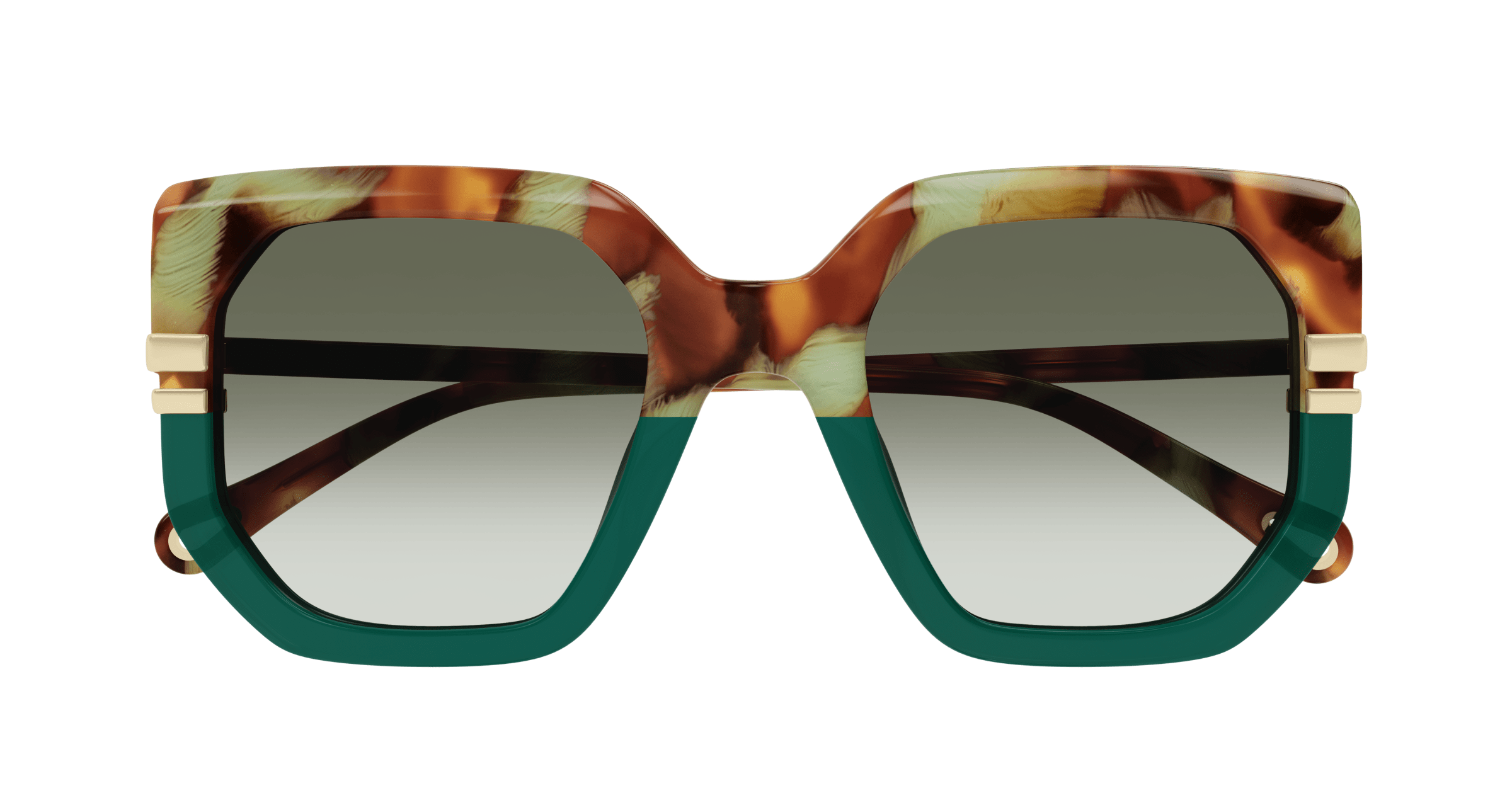 CHLOE-0240S/S 005 HAVANA (GREEN) 53*23, Verd | Havana, hi-res image number 1
