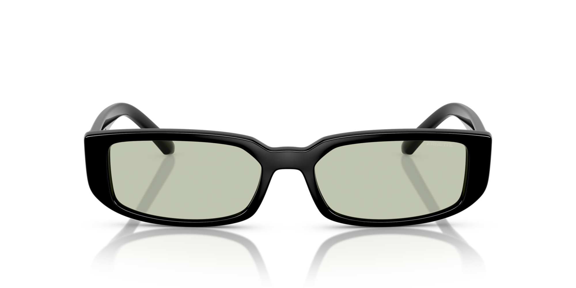 ARNETTE-4348 2753/2 SHINY BLACK(LIGHT GREEN 55*17, , hi-res image number 1