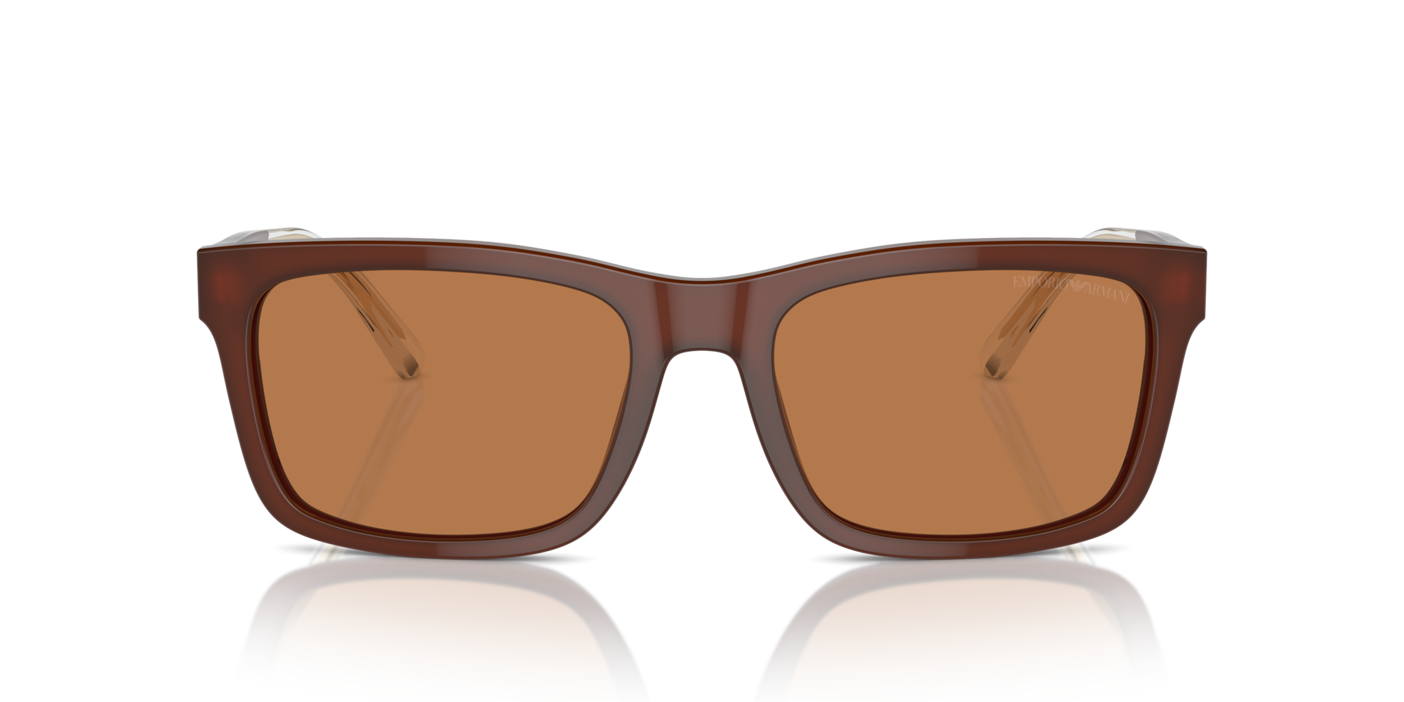 EMPORIO-4224/S 609573 SHINY OPALINE BROWN(BROWN 57*19, Marró, hi-res image number 1