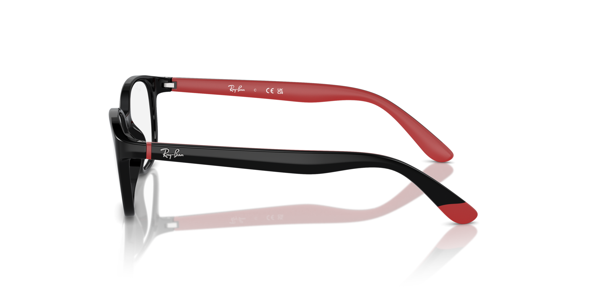 RY-1632 3928 BLACK ON RUBBER RED 46*16, , hi-res image number 2