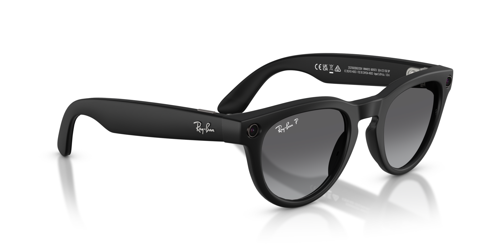 RB-META-4013-GEN-2 601ST3 MATTE BLACK (POLAR GRADIENT GRAPHITE 50*23, Negre mate, hi-res image number 3