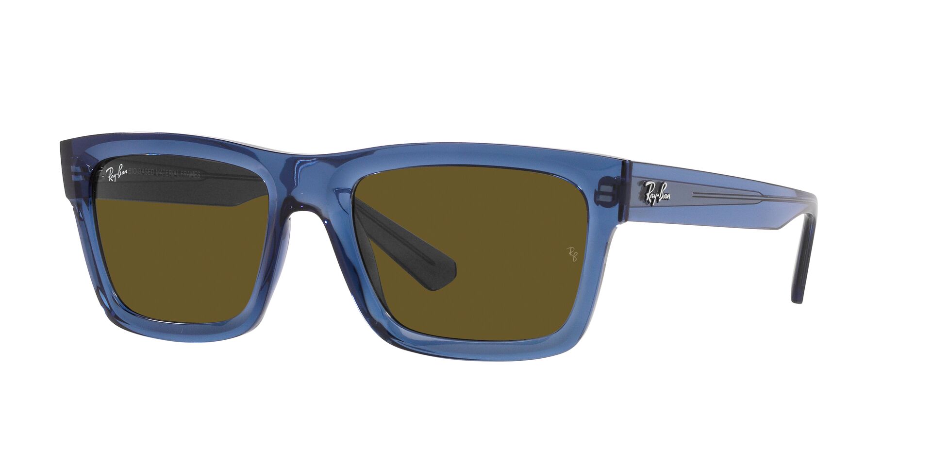 RB-4396 668073 TRANSPARENT DARK BLUE(DARK BROWN 54*20, Blau, hi-res image number 0