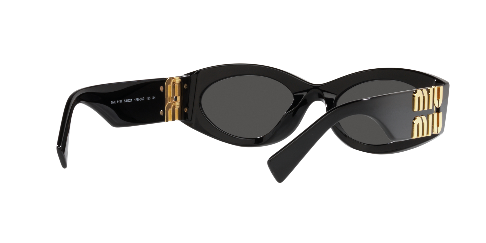 MIUMIU-11W/S 1AB5S0 NEGRA/NEGRA ORO 54*21, Negre, hi-res image number 6