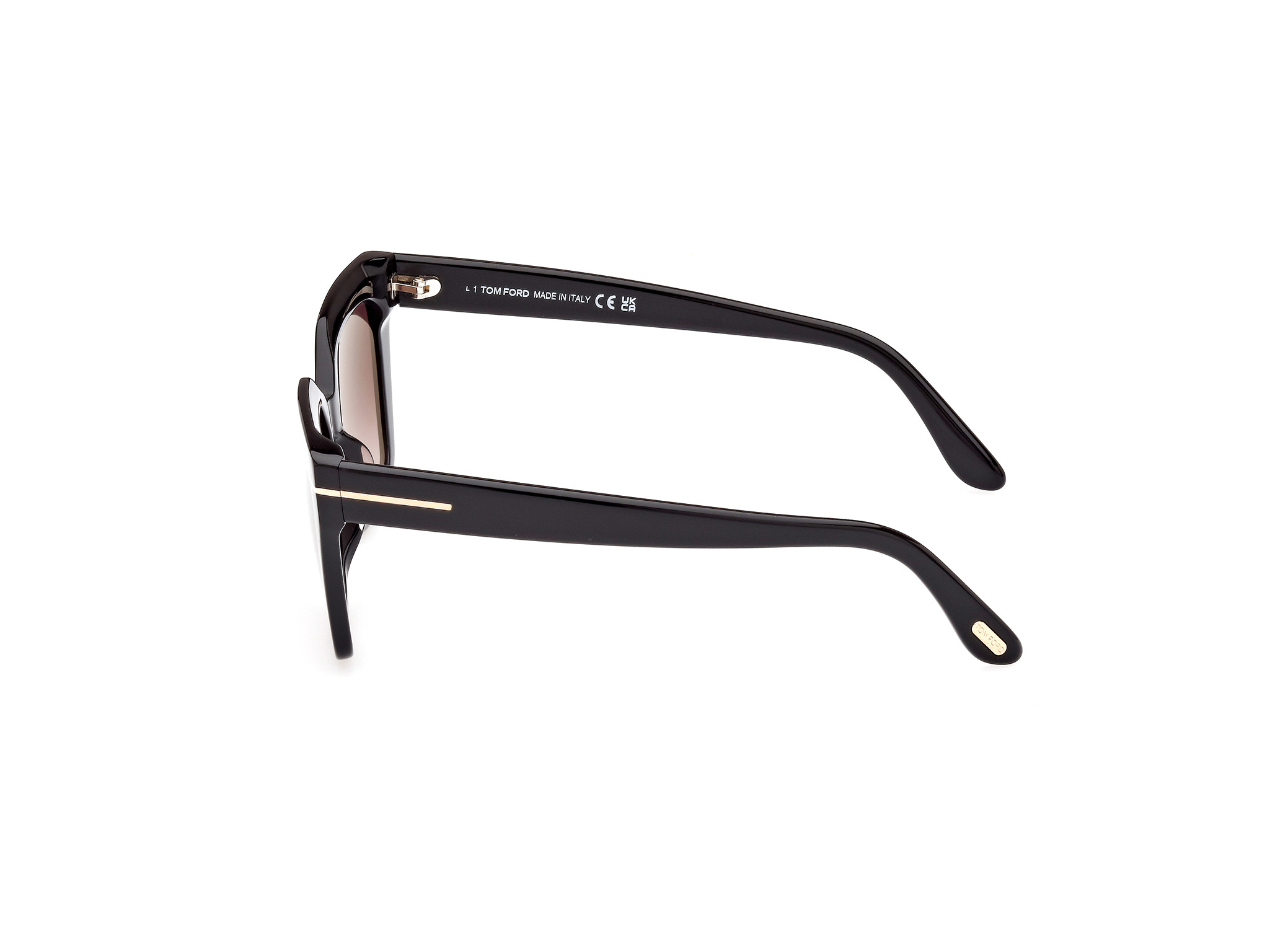 TOMFORD-1030/S 01Z shiny black 53*15, Negre, hi-res image number 2
