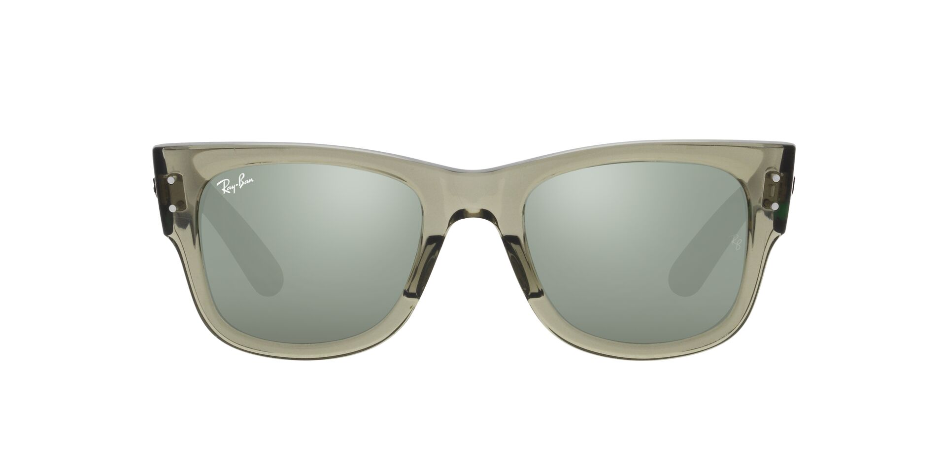 RB-0840S 66355C TRANSPARENT GREEN(GREY MIRROR 51*21, Verd transparent, hi-res image number 1