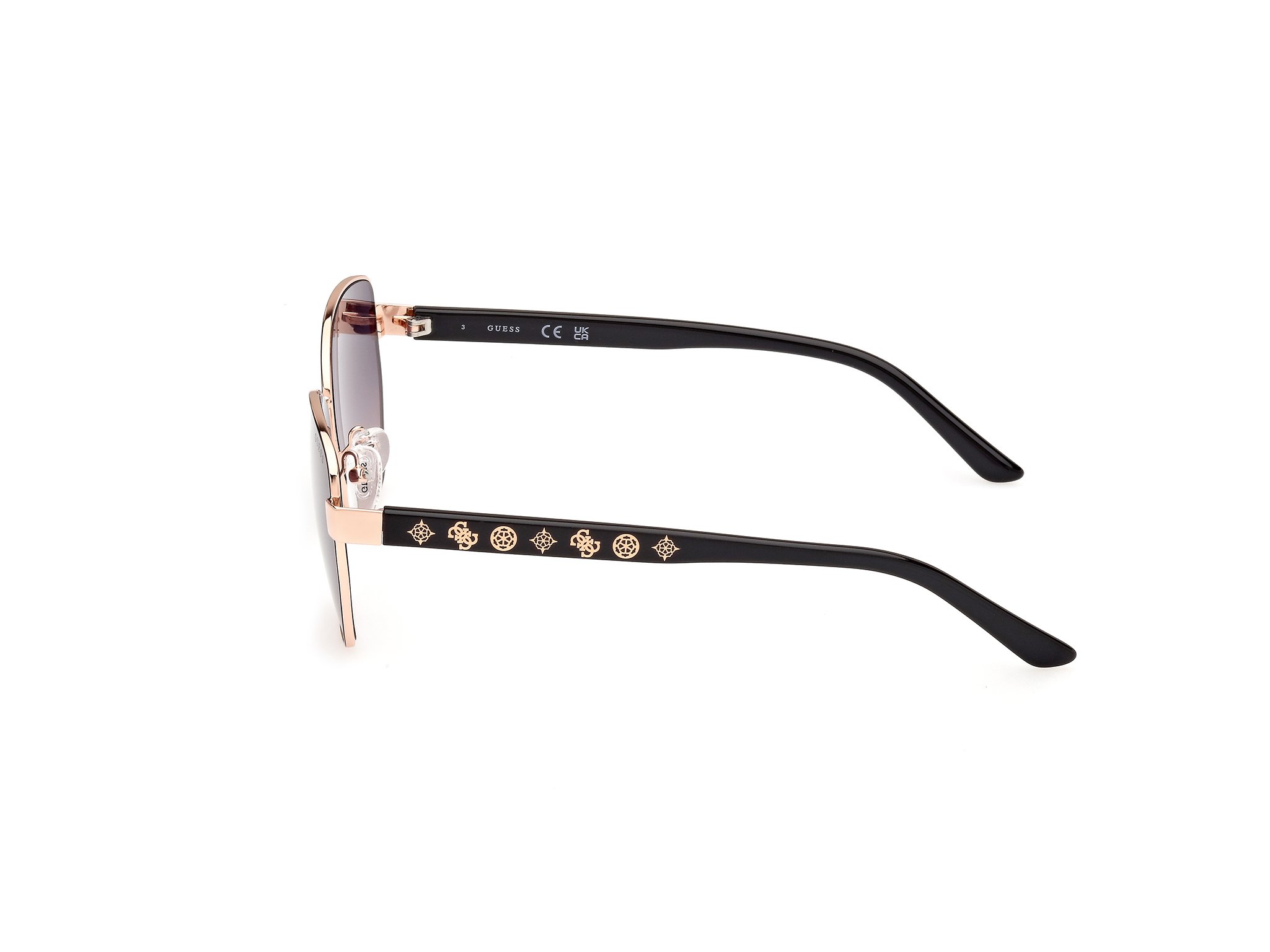 GUESS-00102/S 05B black/other 56*14, Negre, hi-res image number 2