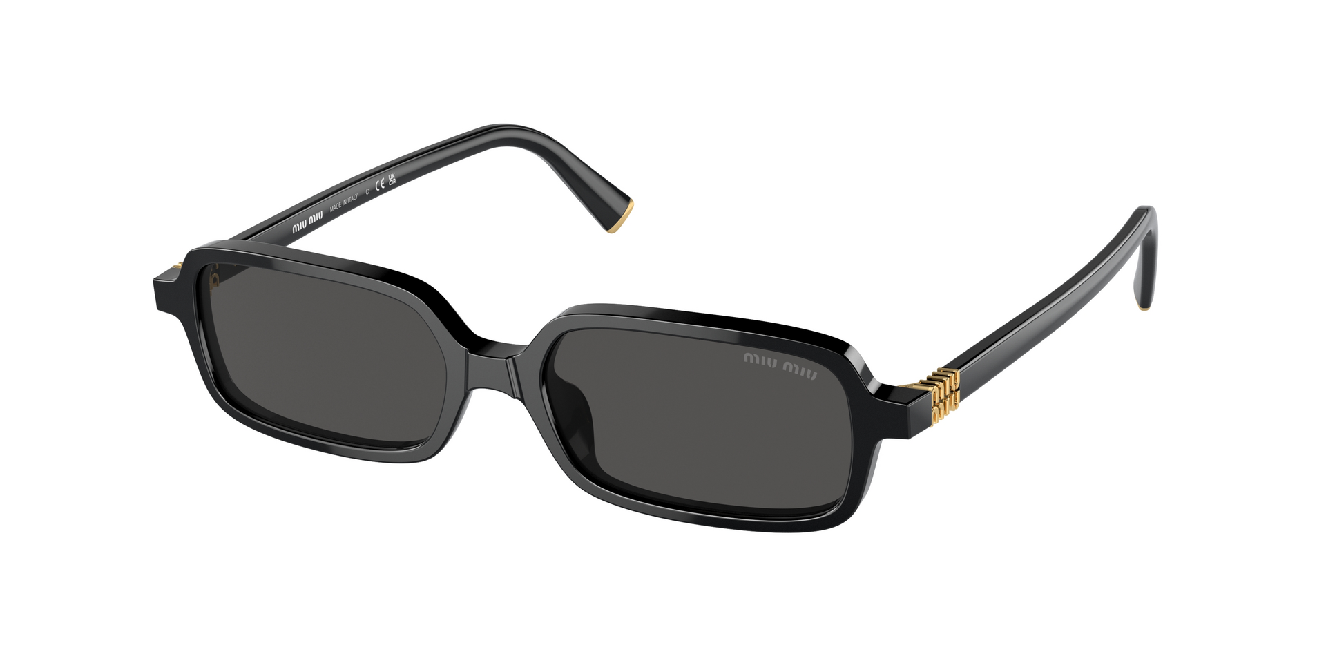 MIUMIU-11ZS/S 16K5S0 BLACK (GREY 51*16, Negre, hi-res image number 0